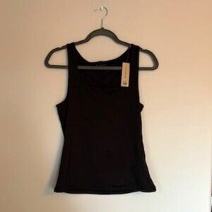 *Brand New* Reitman Essential Square Neck Sleeveless Tank Black Large with tags!